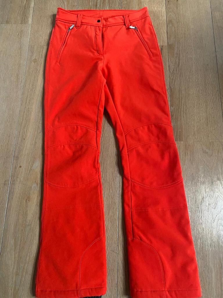 Rode ski broek dames - maat 38 - zo goed als nieuw, Kleding | Dames, Wintersportkleding, Ophalen of Verzenden, Zo goed als nieuw
