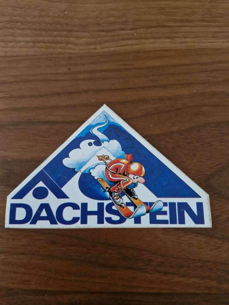 6006 Dachstein Ski Sticker Vintage, Ophalen of Verzenden, Gebruikt, Sport