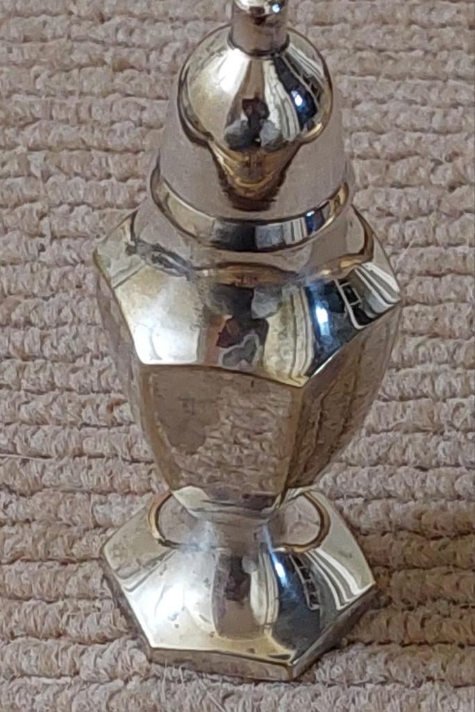 Verzilverde strooier, Ophalen of Verzenden, Zilver