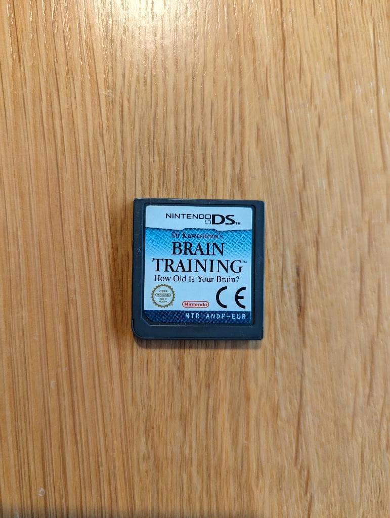 Brain training, Spelcomputers en Games, Games | Nintendo DS, Zo goed als nieuw, Puzzel en Educatief, 3 spelers of meer, Vanaf 3 jaar