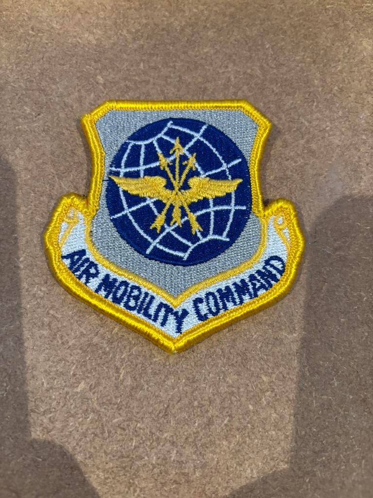 Patch air mobility command, Ophalen of Verzenden, Zo goed als nieuw, Patch, Badge of Embleem