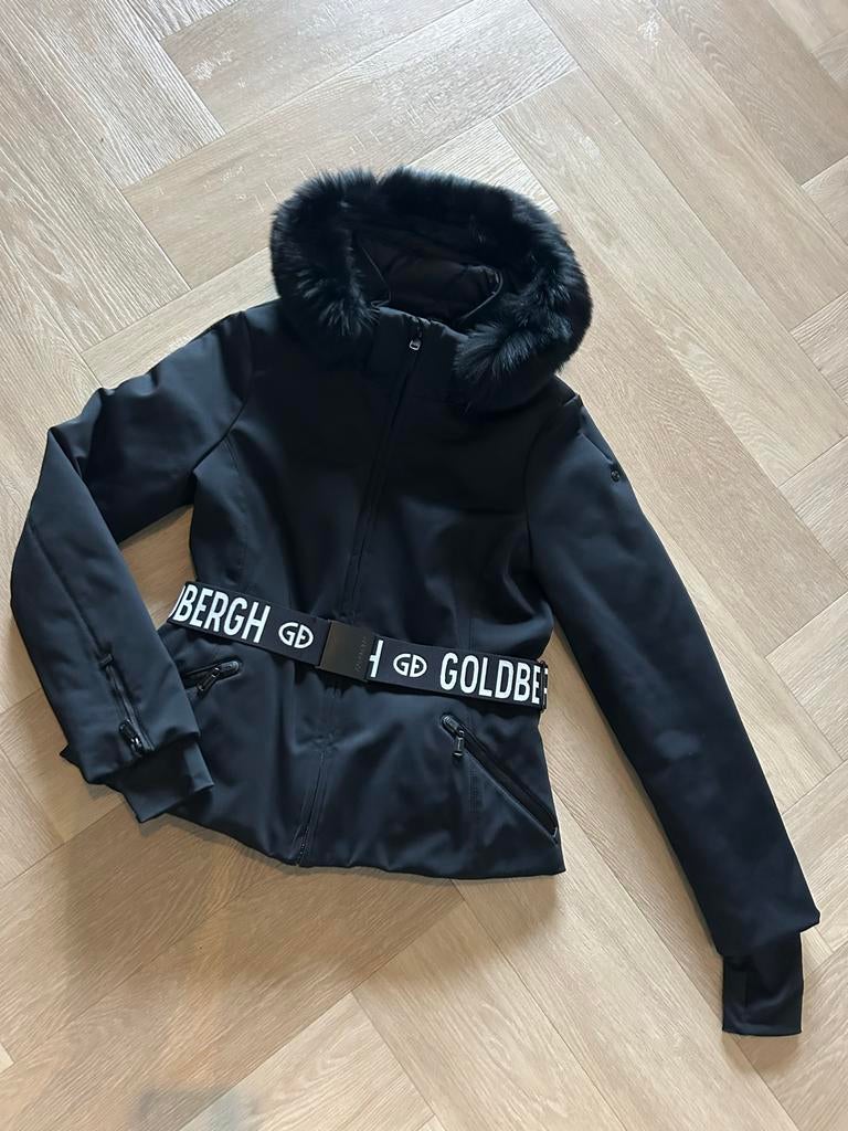 Goldbergh Ski Jas - Stijlvol en Warm!, Ophalen of Verzenden, Zo goed als nieuw, Maat 42/44 (L), Zwart