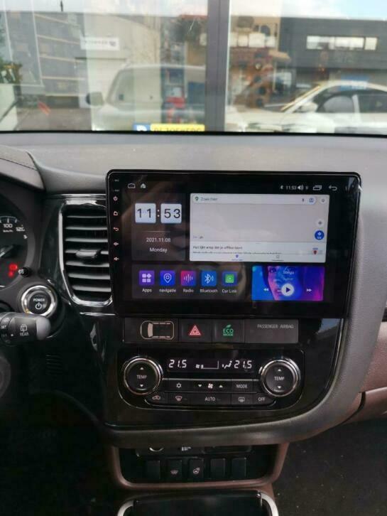 Mitsubishi Outlander PHEV radio navigatie dab+ Android 11, Ophalen of Verzenden, Nieuw