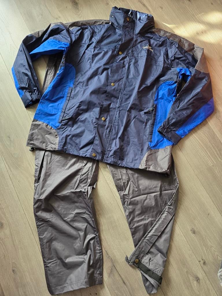 Grijs-blauw heren regenpak Greenlands, maat XL, Nieuw (PW3), Ophalen of Verzenden, Nieuw