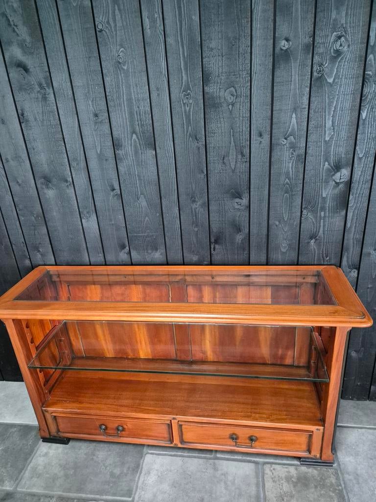 Jan Frantzen dressoir / tv meubel, Huis en Inrichting, Ophalen, Gebruikt, 100 tot 150 cm, Glas