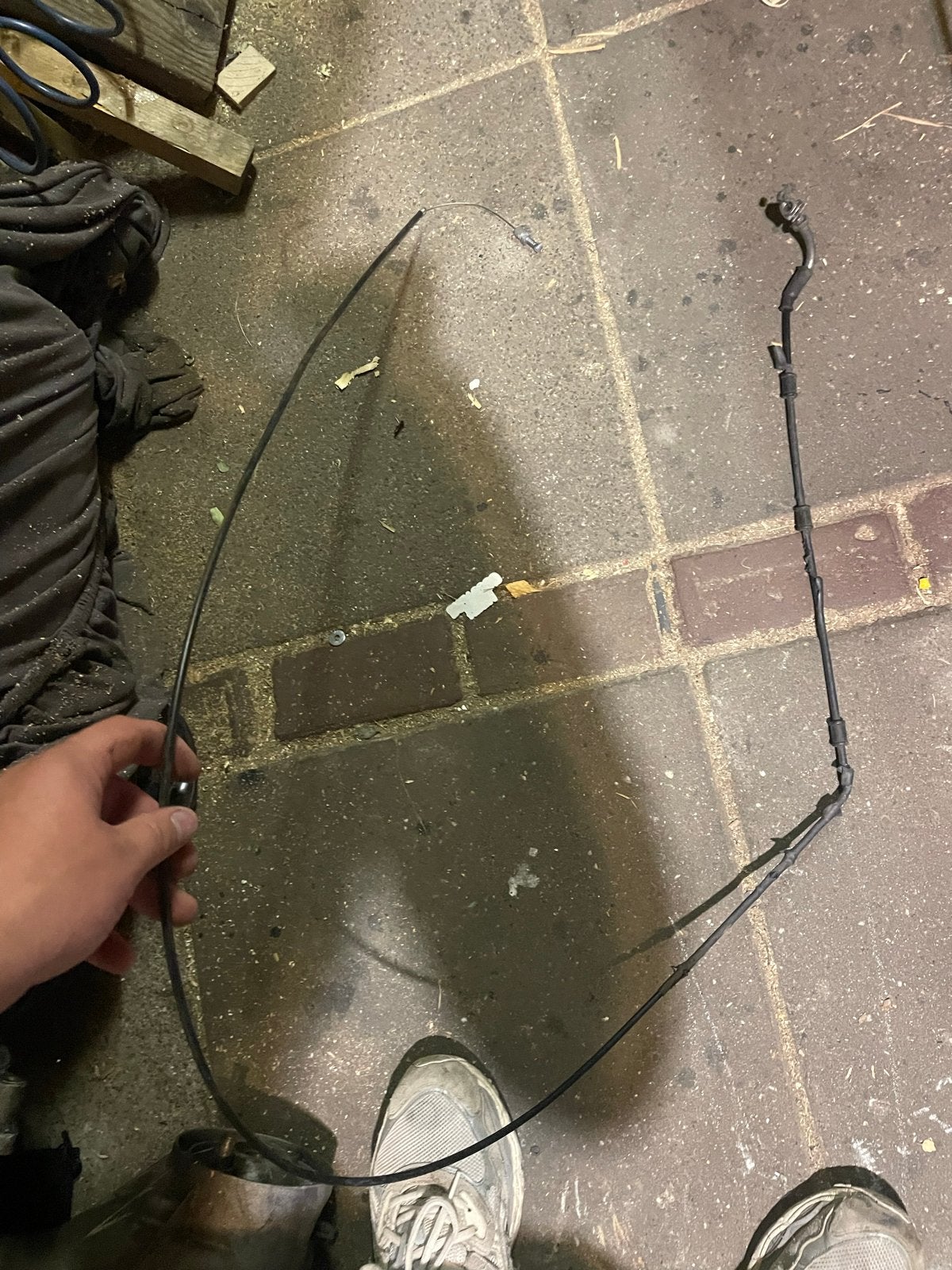 Gaskabel Piaggio Zip 4-takt - Onbeschadigd, Ophalen of Verzenden, Gebruikt, Overige typen, Piaggio