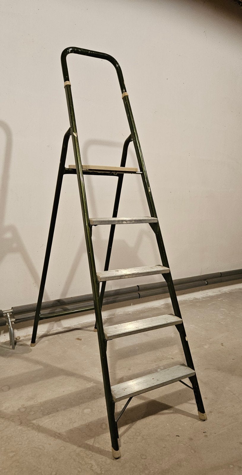 lichte Brabantia huishoudtrap, Ophalen, Gebruikt, Trap, Opvouwbaar of Inschuifbaar