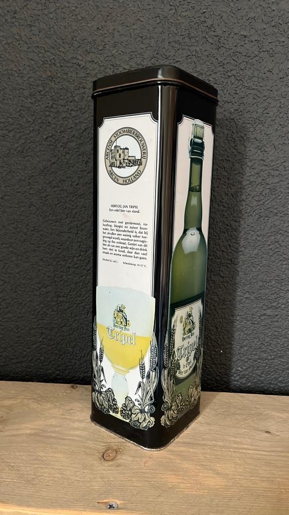 Hertog Jan Tripel Blik, Ophalen of Verzenden, Gebruikt, Overige typen, Hertog Jan