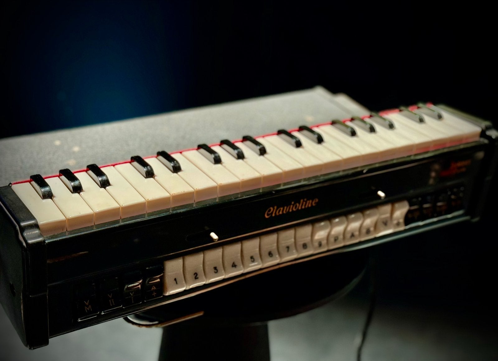 Musitron (Clavioline) - Unieke Vintage Synthesizer, Gebruikt, Overige aantallen, Met koffer of flightcase, Ophalen