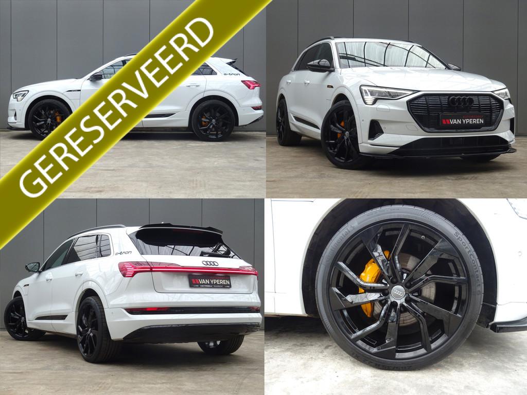 Audi e-tron e-tron 55 quattro advanced 95 kWh * 22 INCH * PA, Automaat, 131 €/maand, Zwart, 95 kWh