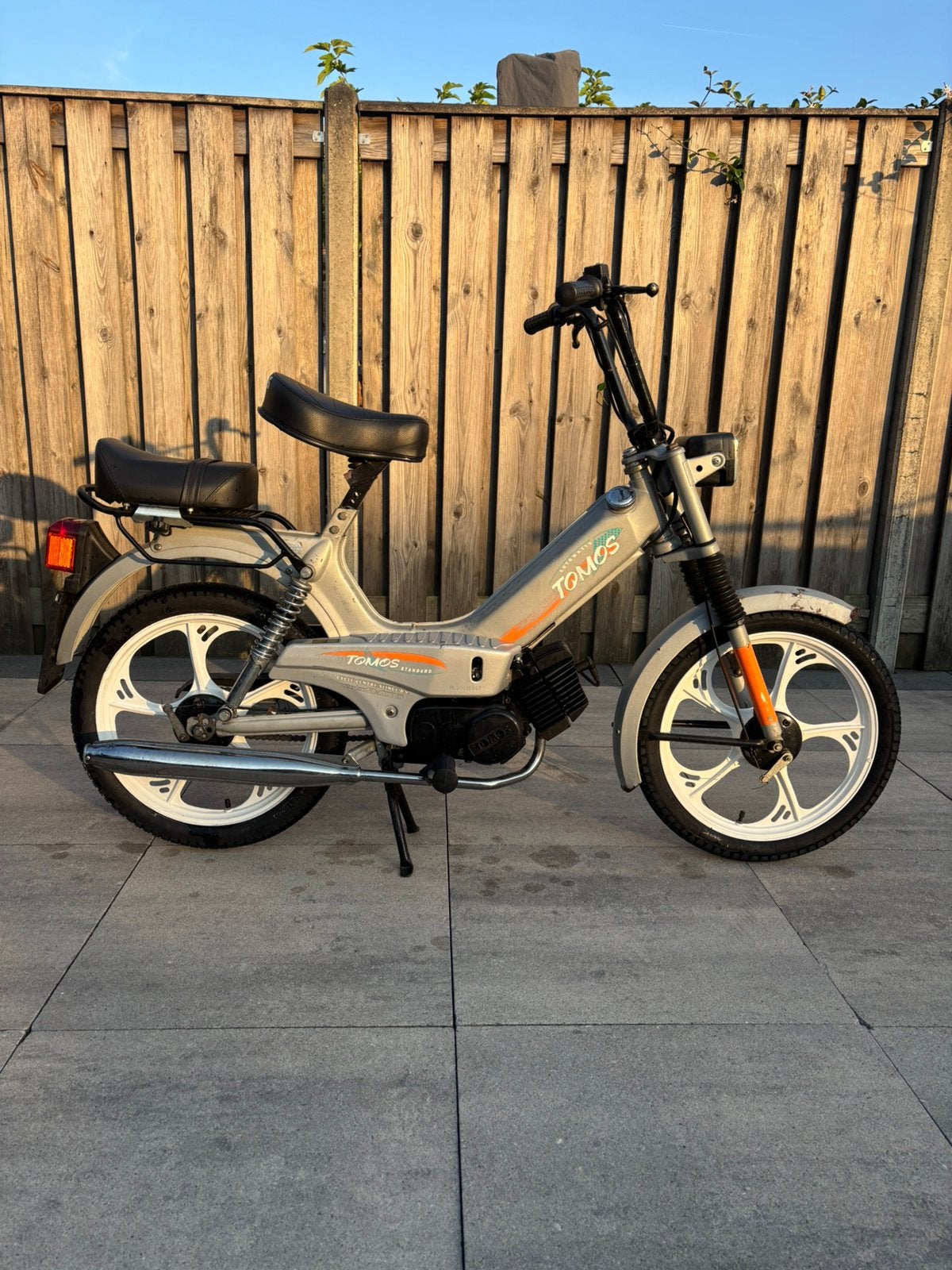 Tomos A35 grijs, 50 cc blauw kenteken, Ophalen, Gebruikt, Standard, Maximaal 25 km/u