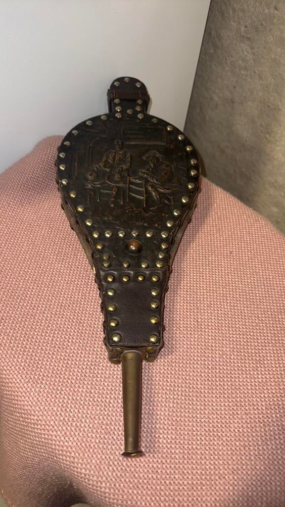 Antiek blaaspomp voor kachel, Antiek en Kunst, Ophalen of Verzenden