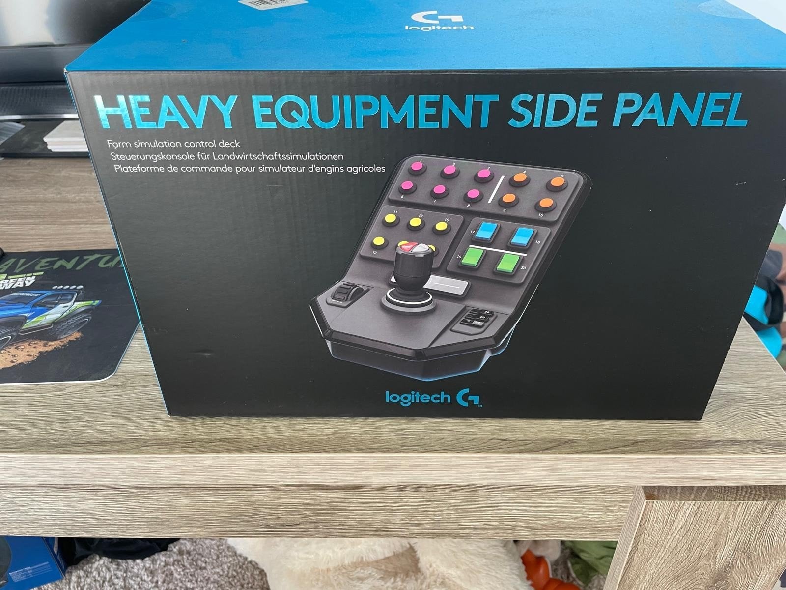 Logitech Heavy Equipment Side Panel - Zo goed als nieuw, Ophalen, 1 speler, Zo goed als nieuw, Vanaf 3 jaar