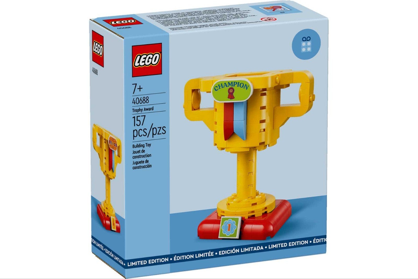 LEGO 40688 Trofee - Limited Edition, Ophalen, Nieuw, Overige merken