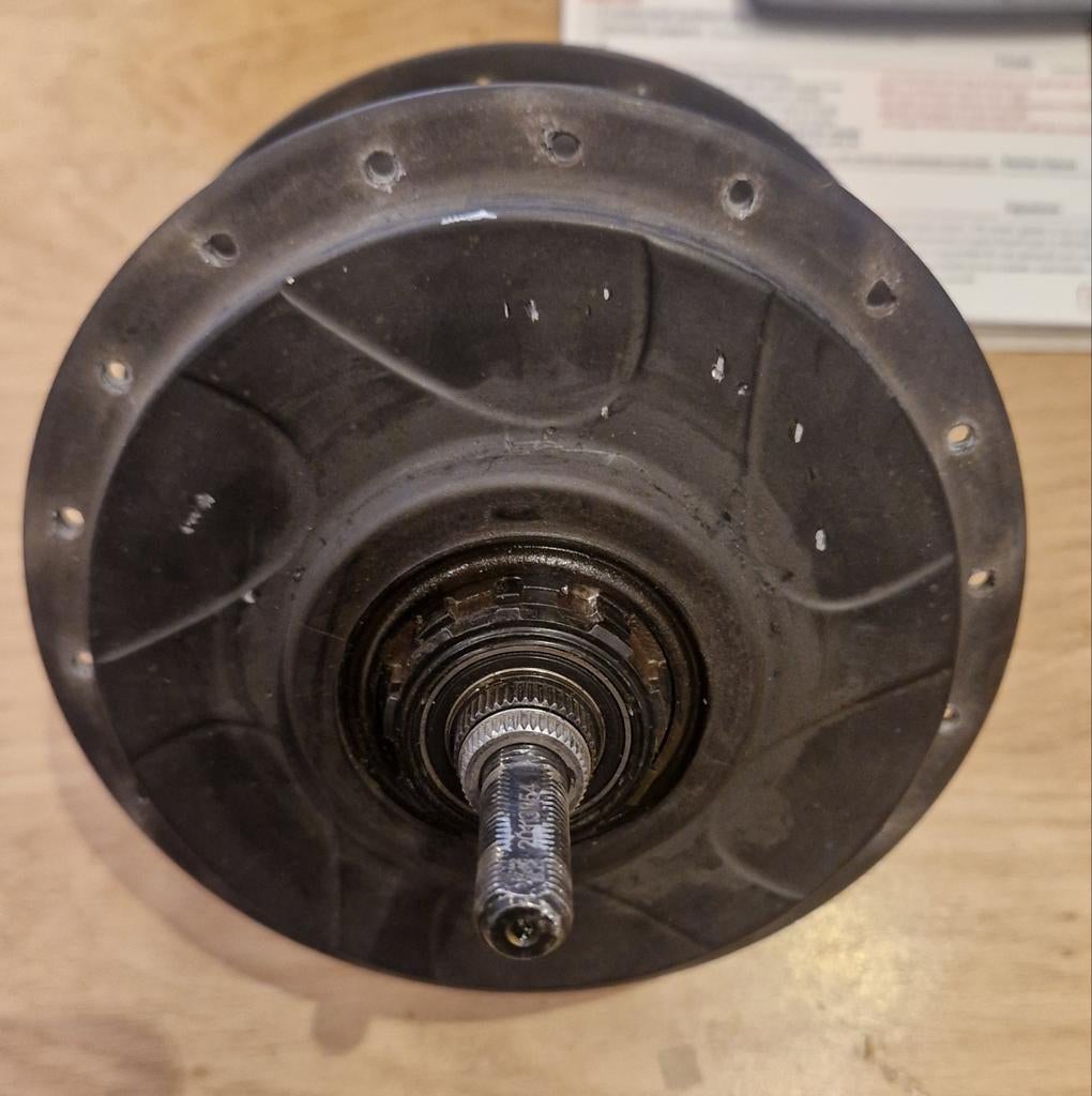 Enviolo City hub 75Nm 36g disc 6-hole black OEM, Fietsen en Brommers, Fietsonderdelen, Ophalen of Verzenden