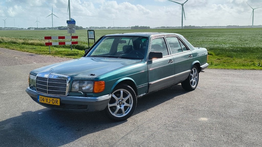 Mercedes-Benz S-Klasse W126 380SE V8 (WEGENBELASTINGVRIJ), Achterwielaandrijving, Leder, Particulier, Sedan