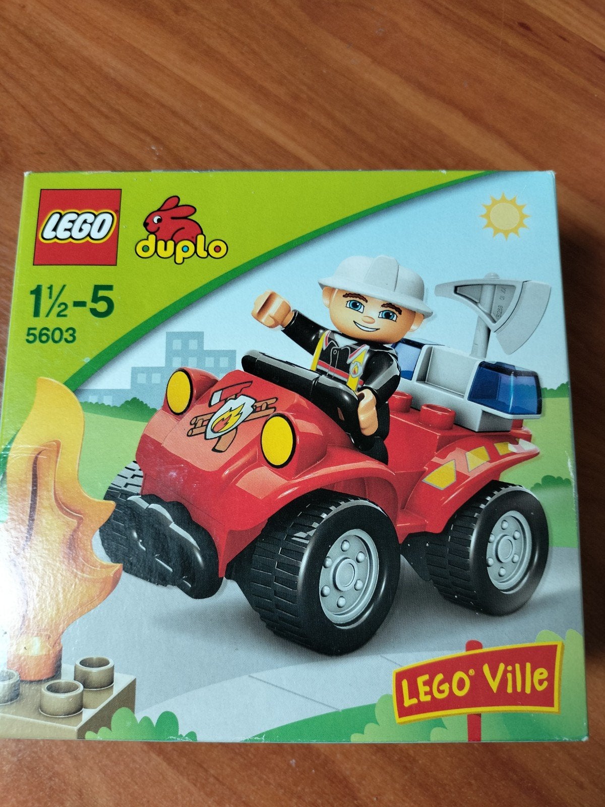 Lego Duplo Brandweer Quad 5603 - Complete set met doos