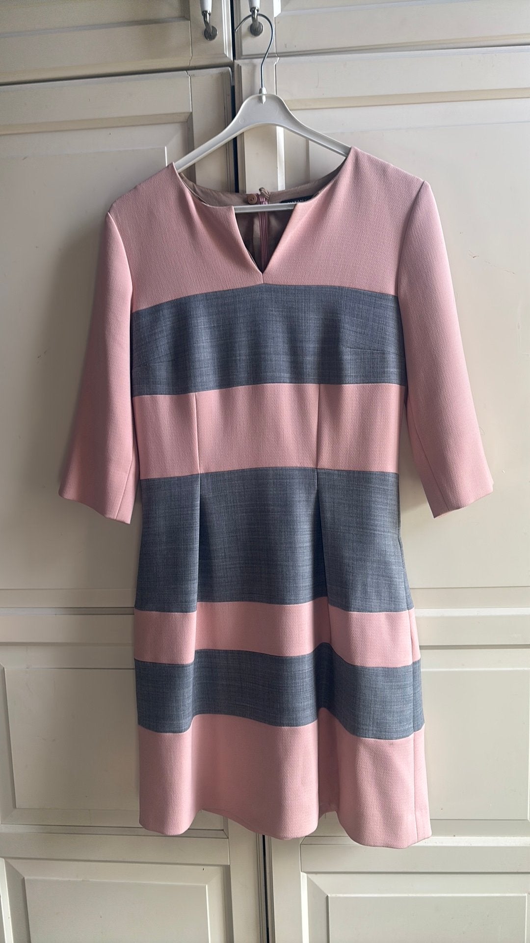luxe jurk Natan Edition BE38 of NE36, Ophalen of Verzenden, Zo goed als nieuw, Roze, Knielengte