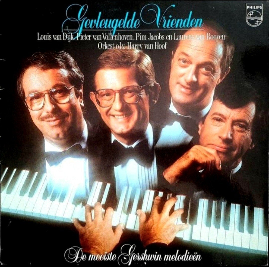 LP  GEVLEUGELDE VRIENDEN - De Mooiste Gershwin Melodieën, Ophalen of Verzenden, Gebruikt, 12 inch