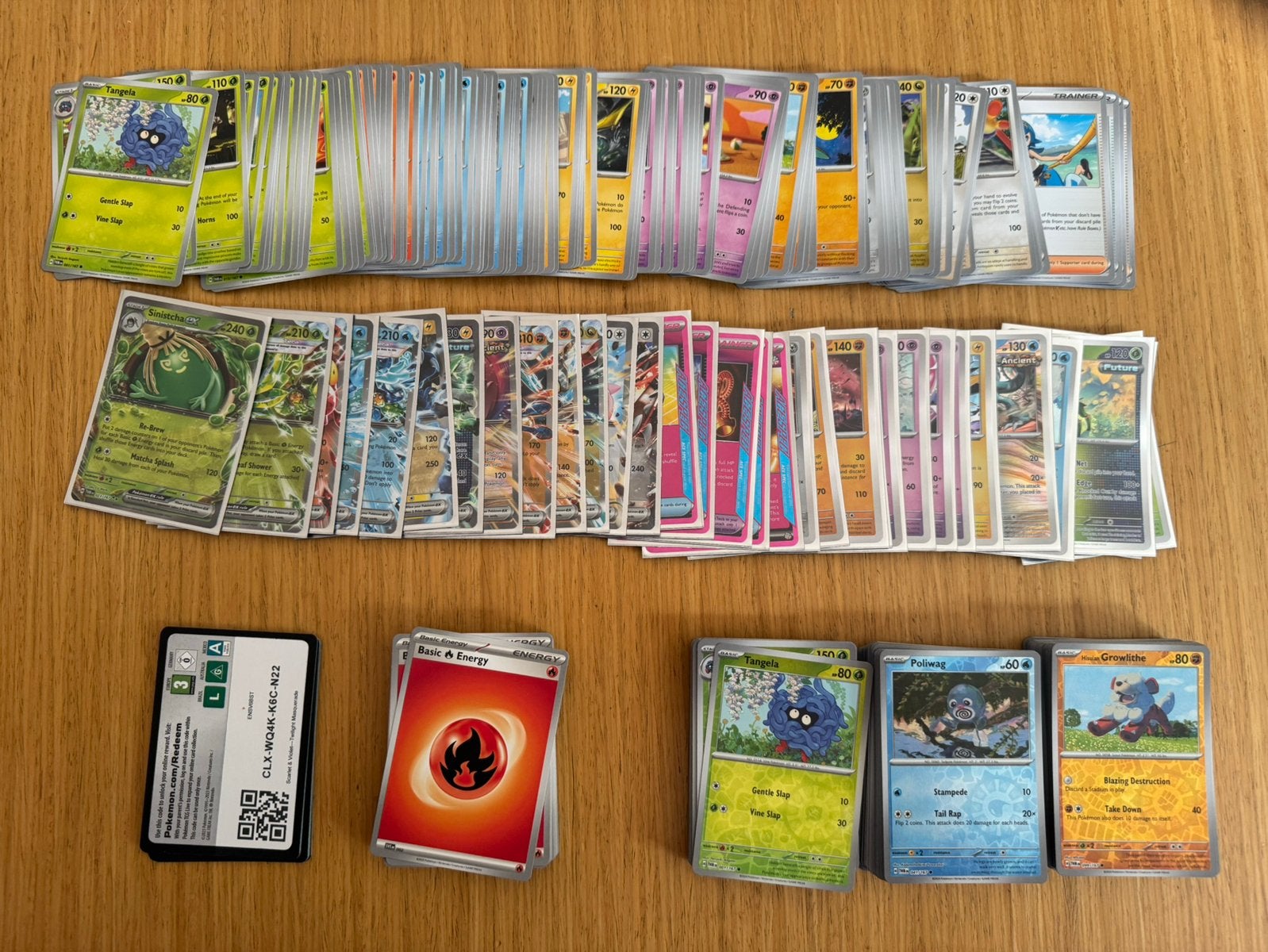 Pokemon Twilight Masquerade complete basisset incl. RH, Verzenden, Nieuw, Meerdere kaarten