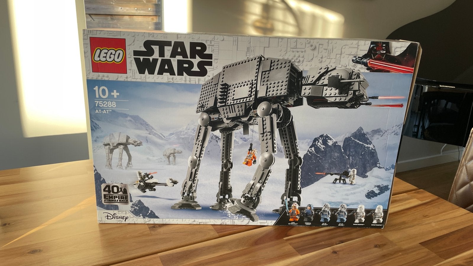 LEGO Star Wars AT-AT (75288) met minifiguren en doos, Ophalen of Verzenden, Zo goed als nieuw, Overige merken