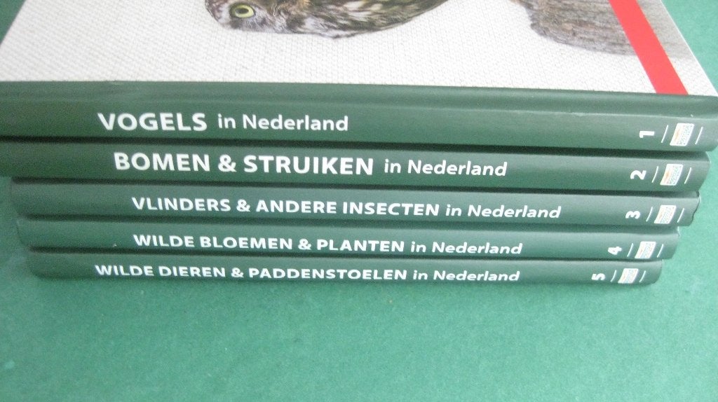 5 x Postcodeloterij natuurboeken, Ophalen of Verzenden, Nieuw, Natuur algemeen