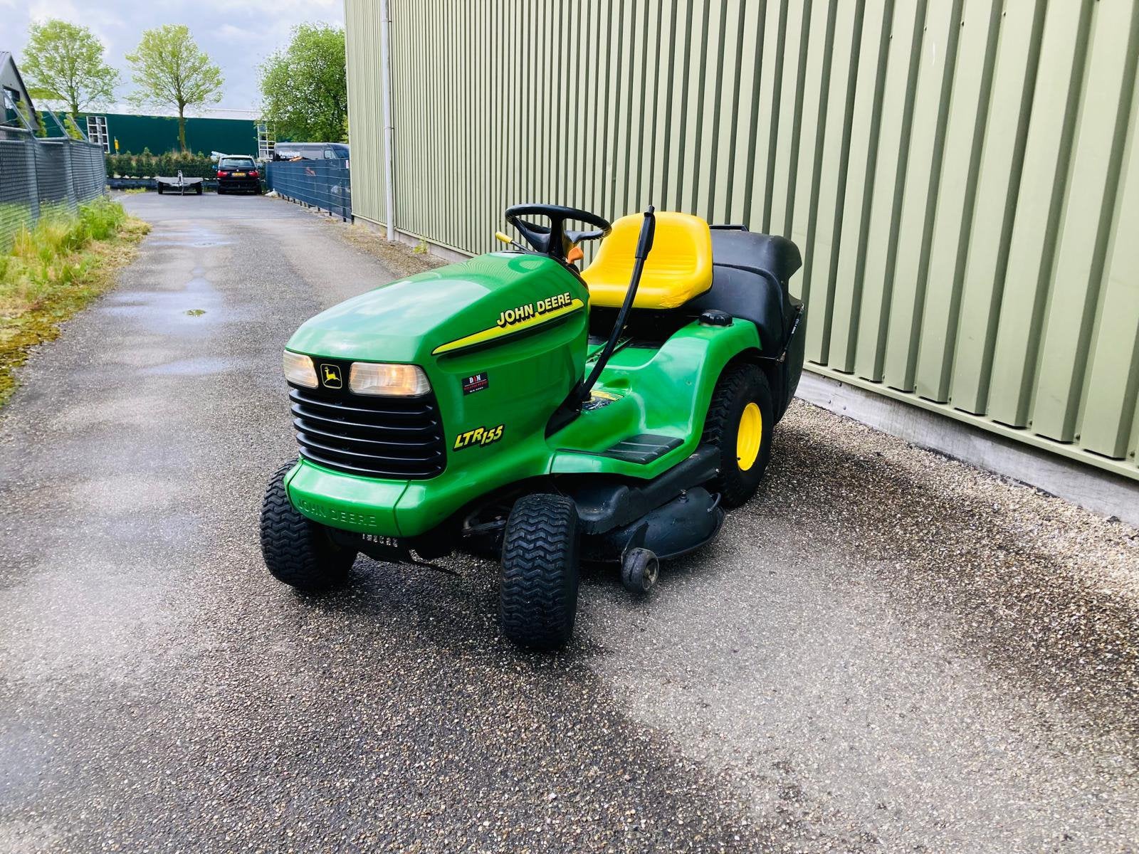 Goed werkende John deere LTR 155 zitmaaier opvang hydro, Tuin en Terras, Ophalen, Zo goed als nieuw