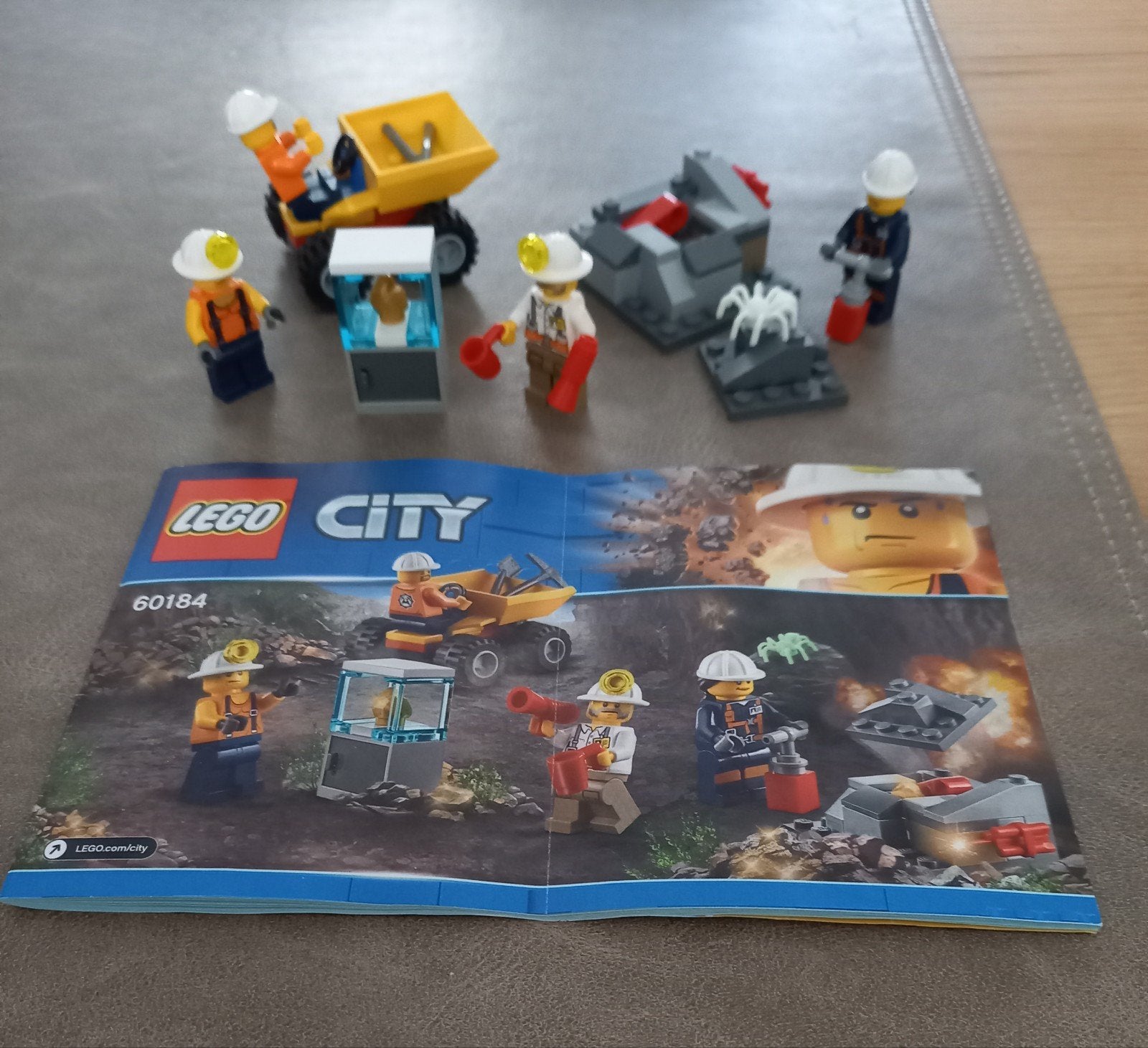 Lego City 60184 Mijnwerkers Starterset - Compleet, Lego, Ophalen of Verzenden, Complete set, Compleet