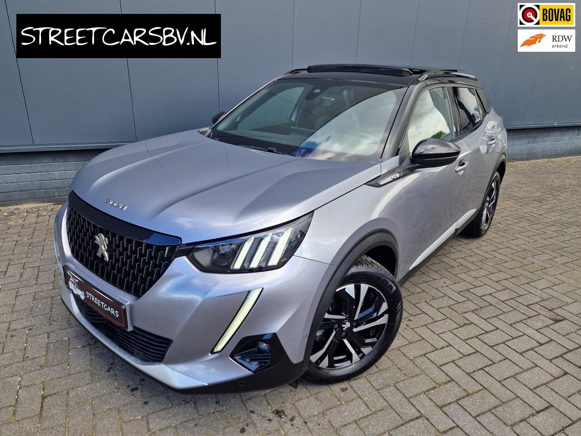 Peugeot 2008 1.5 BlueHDi GT -Line /I Cockpit /Pano, Voorwielaandrijving, 12 maanden, Gebruikt, Zwart