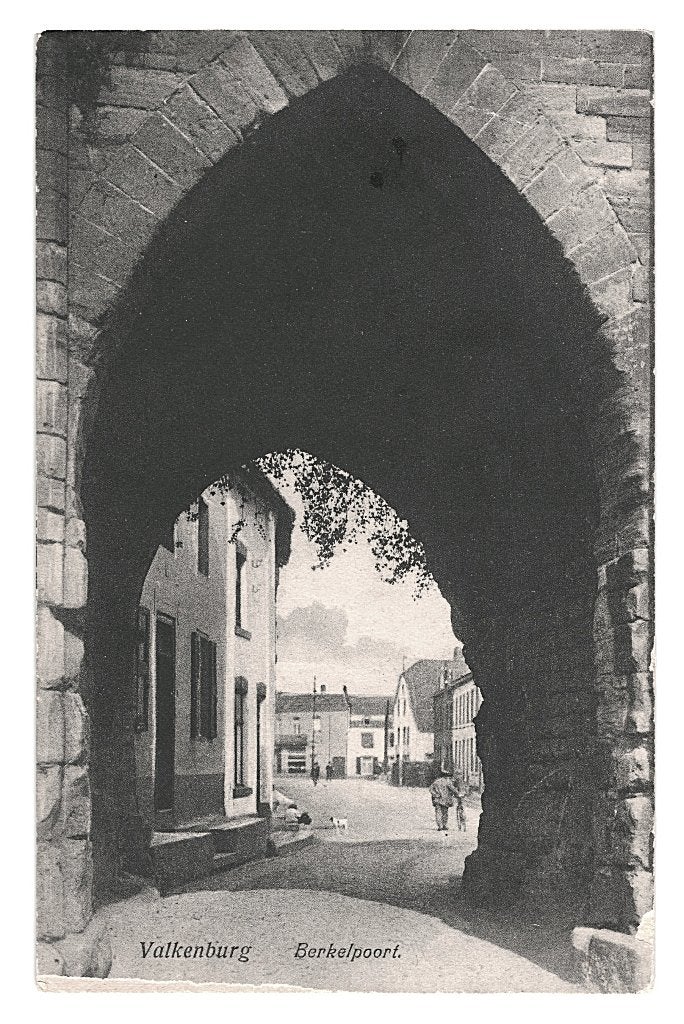 42198 Valkenburg Berkelpoort Postzegel afgeweekt, Ophalen of Verzenden, Voor 1920, Gelopen, Limburg