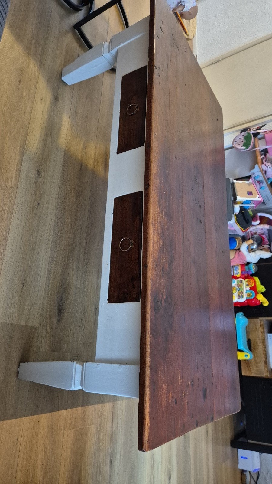 Mooie kersenhouten salontafel - 150x80 cm, Ophalen
