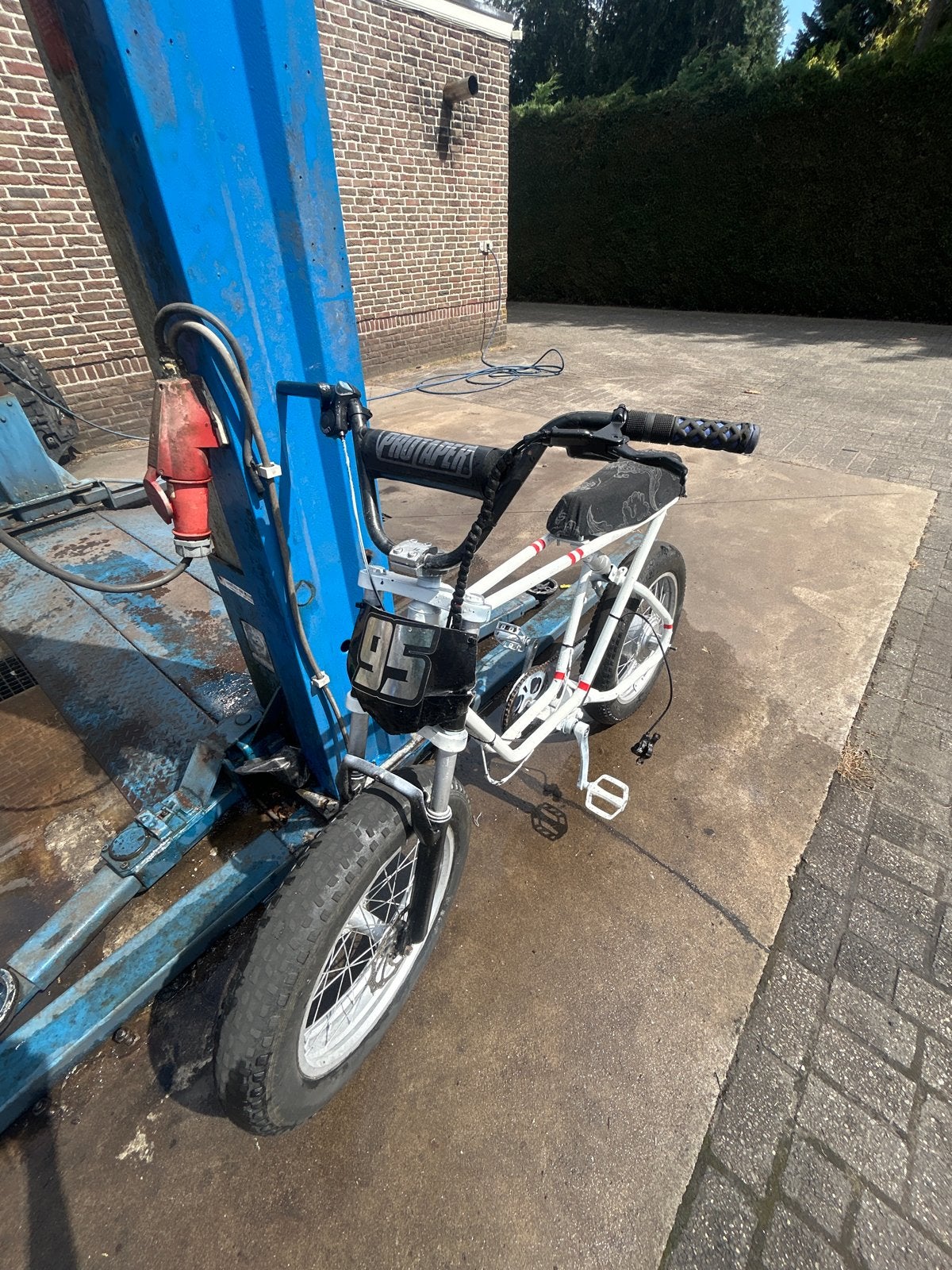 2000W Fatbike Frame met Hydraulische Rem en Vering, Ophalen, Gebruikt, Schijfrem, 24 inch of meer