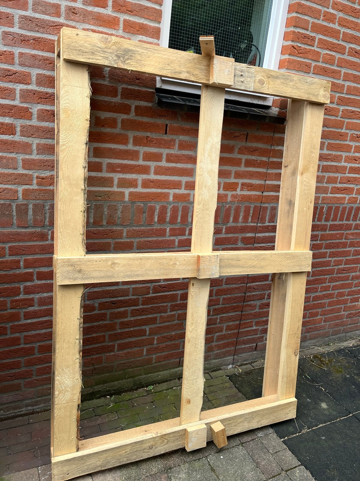GRATIS Houten pallet, Ophalen, Gebruikt, 25 tot 50 mm, Overige typen