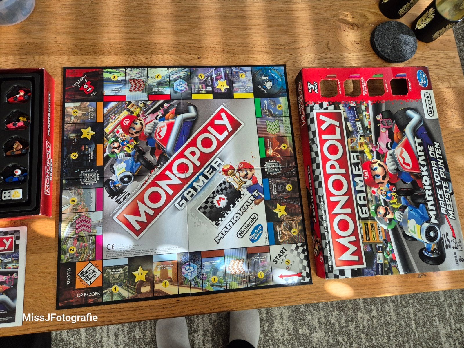 Super Mario kart Monopoly gamer, Een of twee spelers, Ophalen of Verzenden, Gebruikt