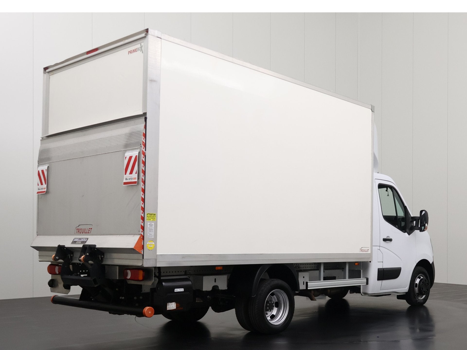 Renault Master 2.3DCI 165PK Dubbellucht Bakwagen+Laadklep |, Gebruikt, Euro 6, Renault, Elektrische ramen
