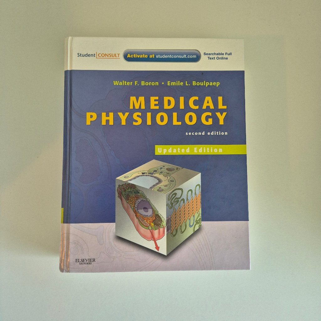 Medical Physiology (Walter F. Boron & Emile L. Boulpaep), Ophalen of Verzenden, WO, Zo goed als nieuw, Walter F. Boron & Emile L. Boulpaep