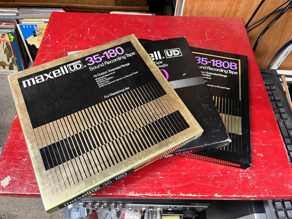 Maxell 26 cm spoelen, Audio, Tv en Foto, Bandrecorders, Ophalen of Verzenden