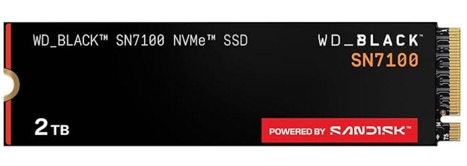 WD_BLACK SN7100 NVMe SSD 2 TB, Computers en Software, Harde schijven, WD_BLACK, Intern, SSD, Ophalen of Verzenden