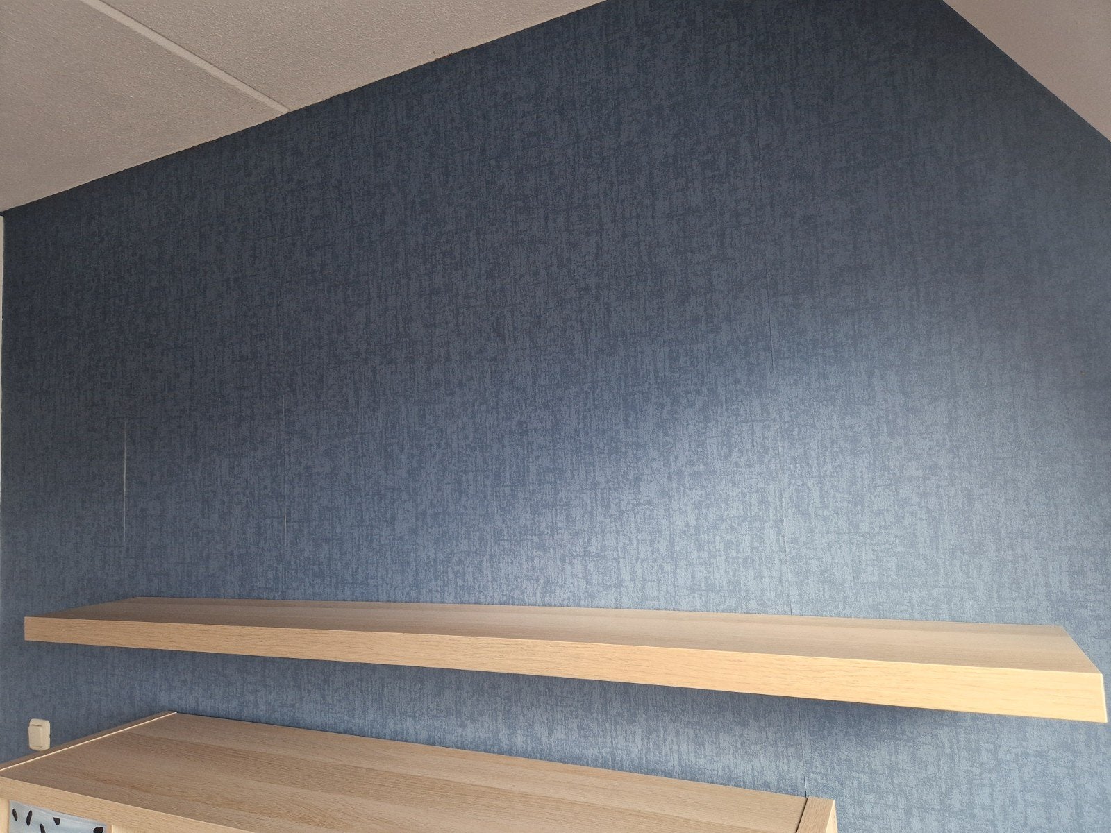 3x IKEA LACK Planken Wit Geglazuurd Eikeneffect, Ophalen, Zo goed als nieuw