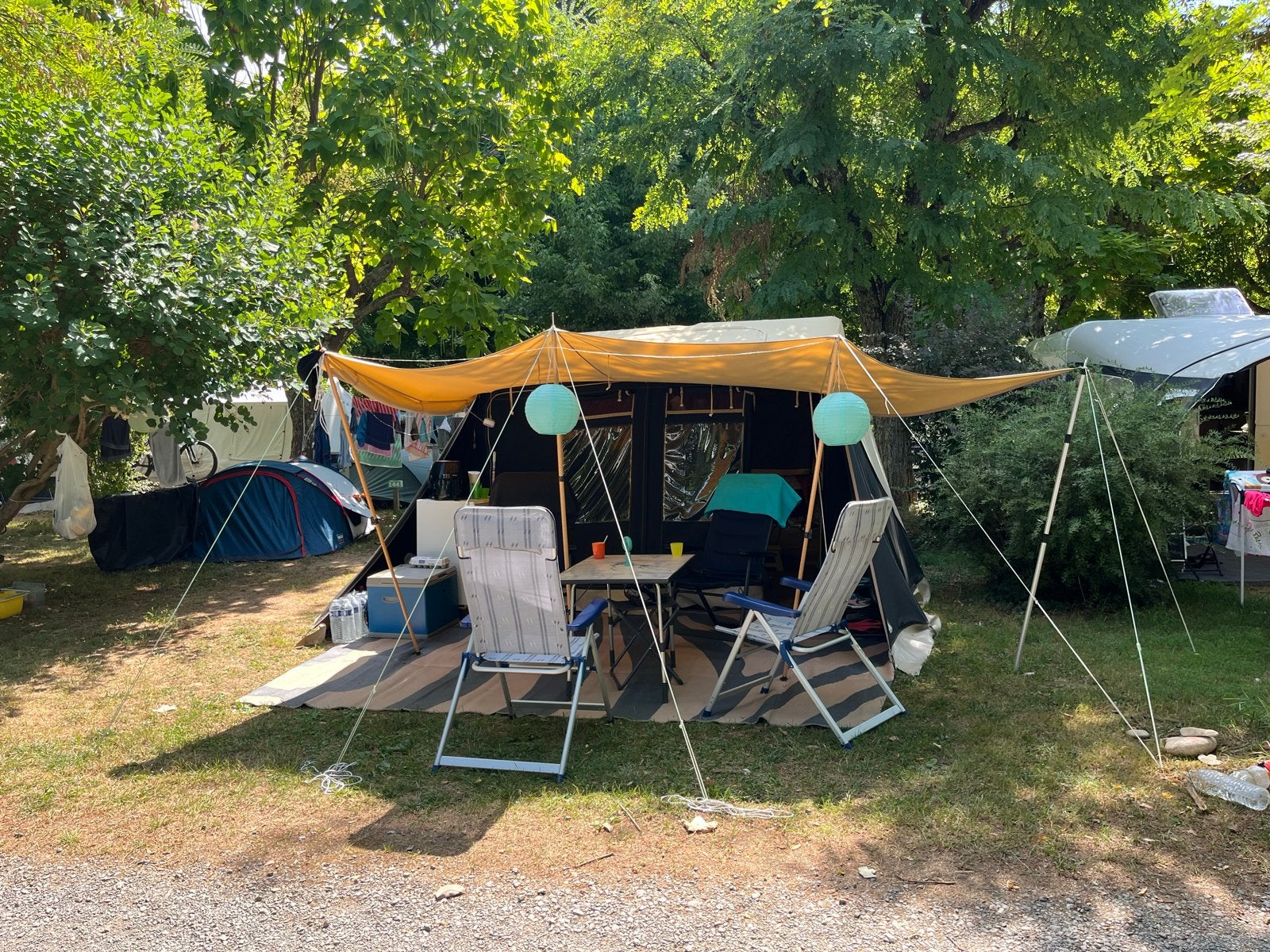 Aart kok kavango gamedrive 2023 keuken+kuipz+luifel+lounge, Caravans en Kamperen, Vouwwagens, Ophalen, Aart Kok, Beige, Tot en met 6