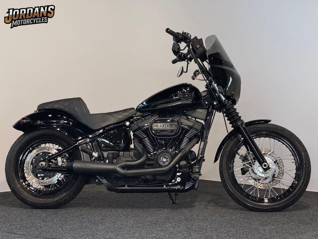 HARLEY-DAVIDSON STREET BOB 114 FXBBS 114 CLUBSTYLE (bj 2021), HARLEY-DAVIDSON, Chopper, Bedrijf, Onbekend