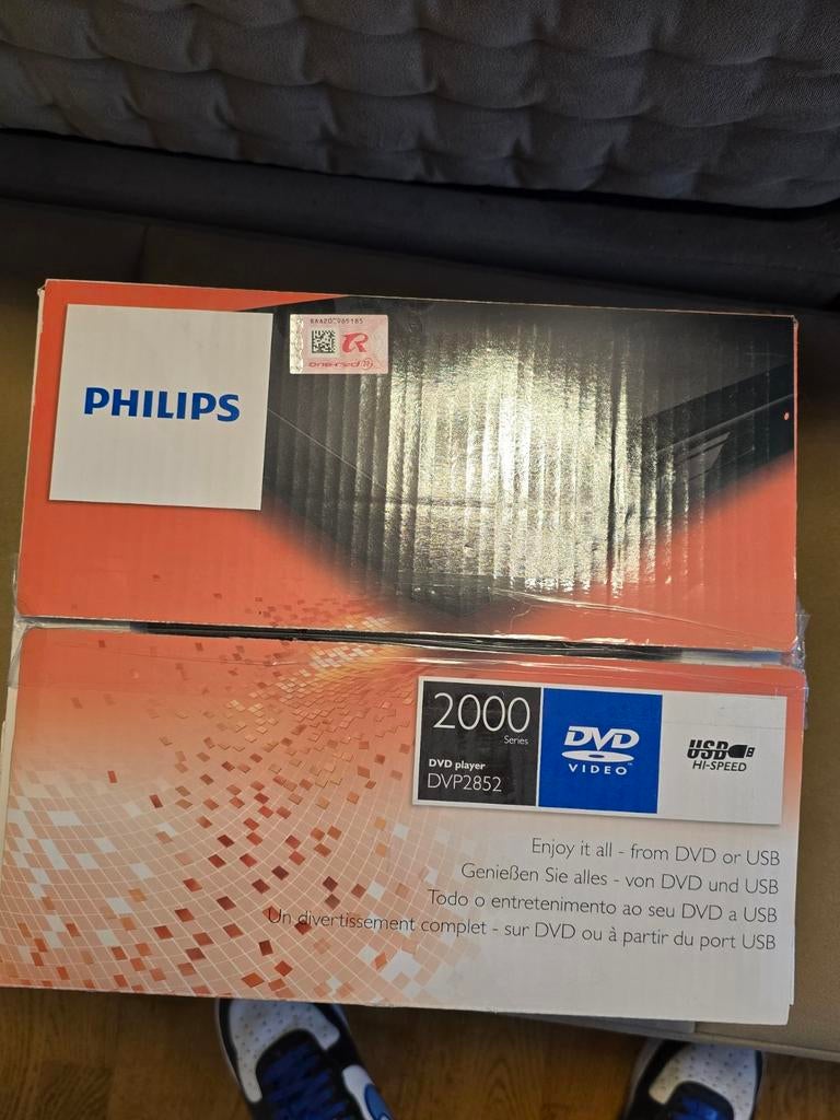 Philips DVD-speler DVP2852 - Nieuw in doos, Ophalen, Nieuw, Dvd-speler, Philips