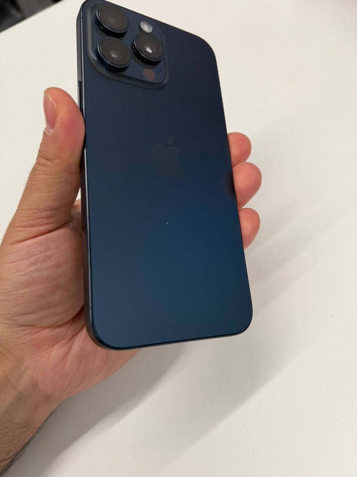 Iphone 15 pro max 512GB 100% batterij, 512 GB, Blauw, IPhone 15 Pro Max, Ophalen of Verzenden