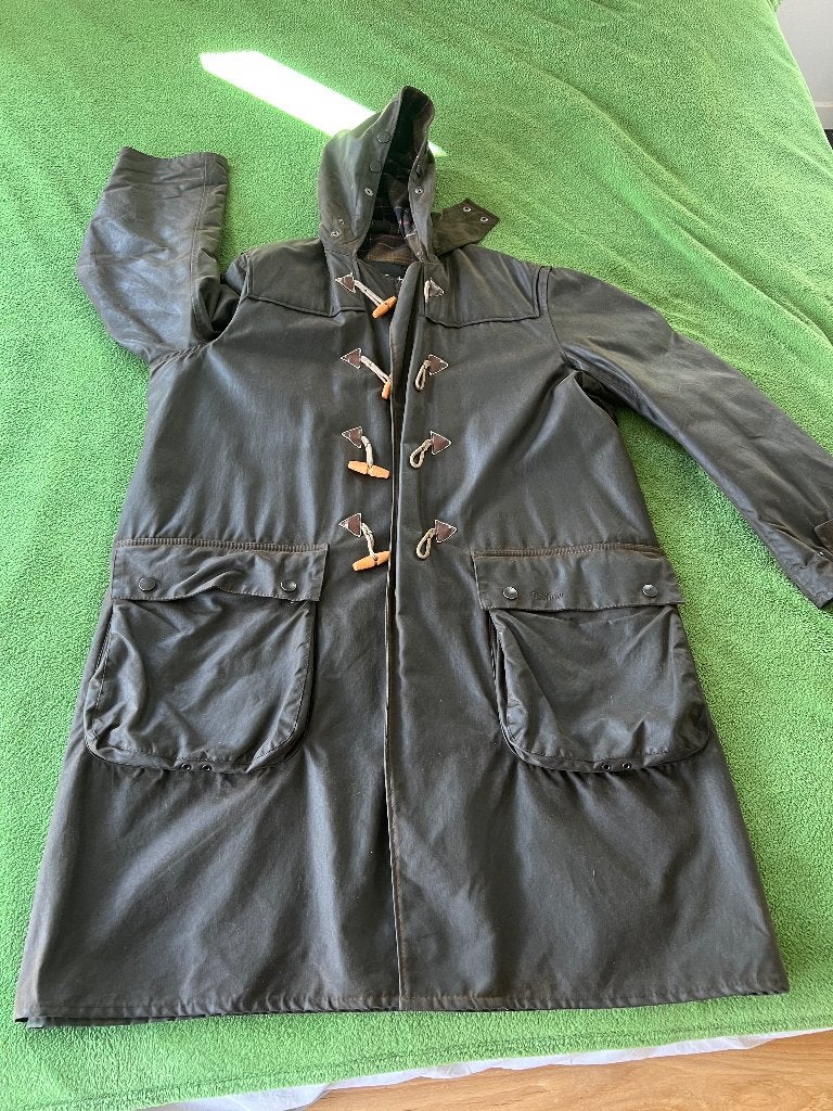 Barbour wax duffelXL, Barbour, Maat 56/58 (XL), Ophalen of Verzenden, Zo goed als nieuw