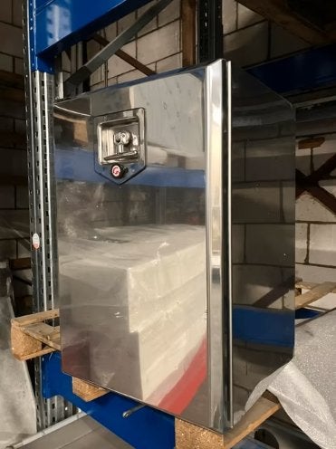 RVS hoogglans kist met lade 400x600x600 BxDxH, Ophalen, Nieuw