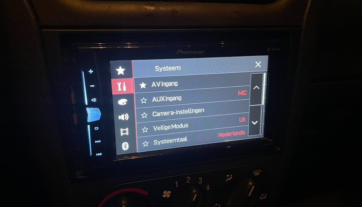 Pioneer MVH-A200VBT Autoradio - Gebruikt, Auto diversen, Autoradio's, Ophalen, Gebruikt