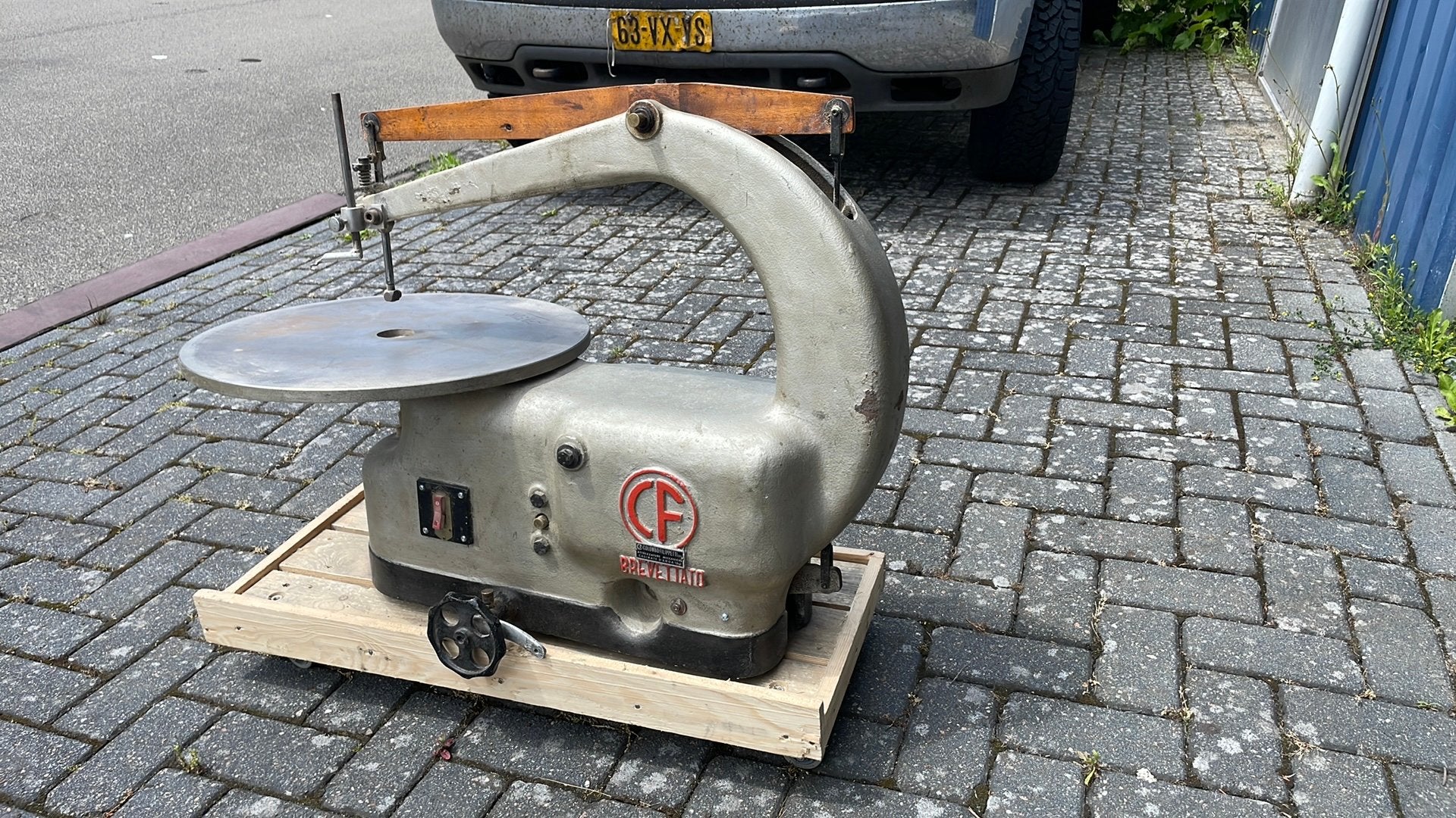 Antieke zaag, figuur/decoupeerzaag, Ophalen, Gebruikt, Decoupeerzaag, 30 tot 70 mm