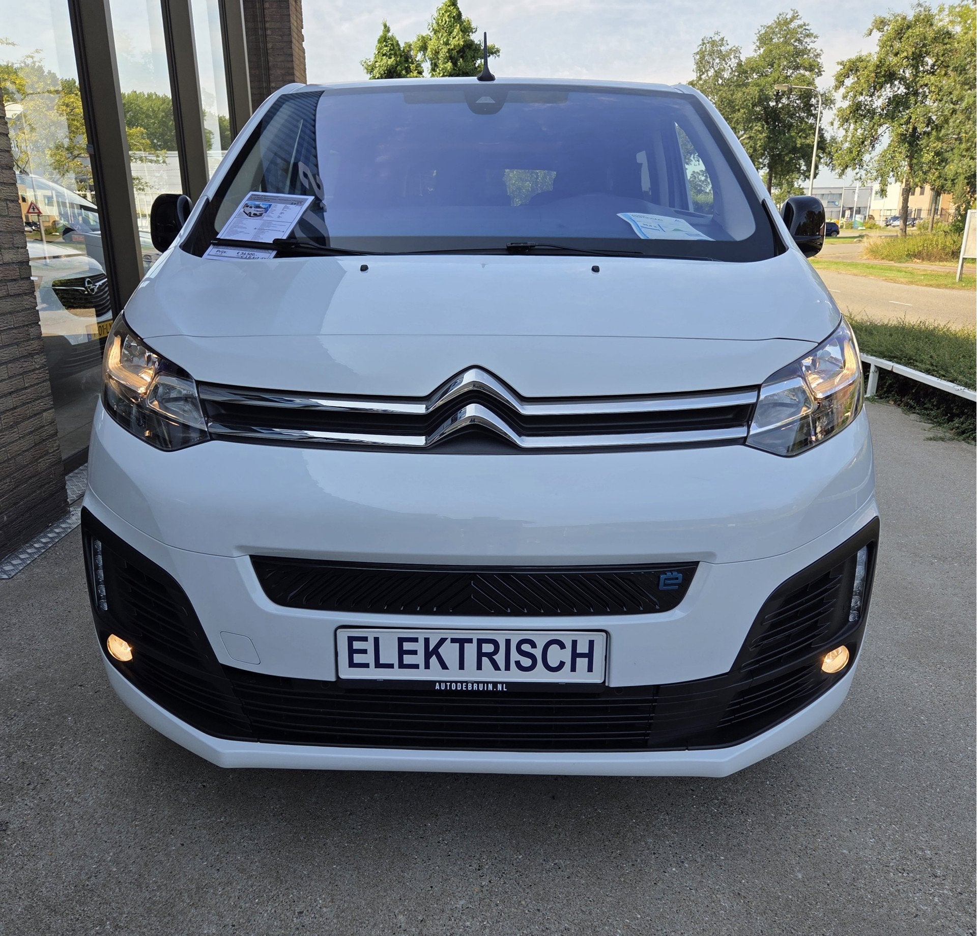 Peugeot e Expert / Citroen e-Jumpy XL L3 75kWh Rolstoelauto, Auto's, Peugeot, Gebruikt, Overige carrosserieën, 7 stoelen, Wit