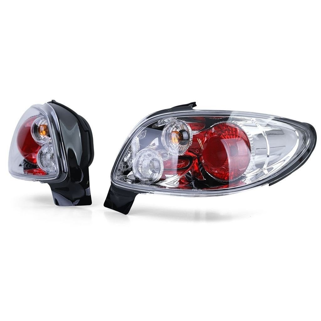 Heldere Achterlichten Peugeot 206 CC Chroom Set Links & Rech, Verzenden, Automotive Parts, A.parts@hotmail.nl, Trasmolenlaan 12 3447 GZ Woerden