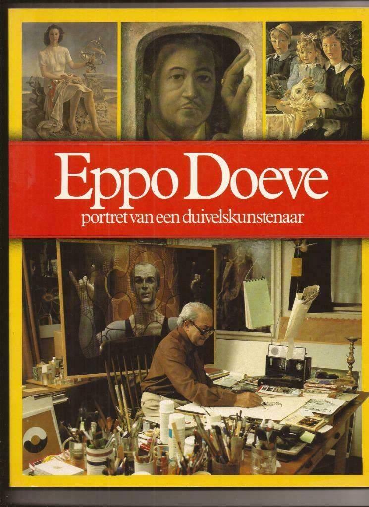 Eppo Doeve portret van een duivelskunstenaar - Jan Heinemans, Ophalen of Verzenden, Zo goed als nieuw, Schilder- en Tekenkunst